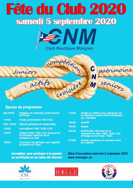 affiche fete du club 2020 affiche fete du club 2020
